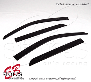 Rain-Guard-Slim-Low-Profile-Window-Visor-4pc-Out-Channel-Cadillac-Escalade-07-14