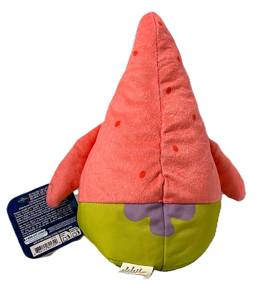 SpongeBob SquarePants GOOFY PATRICK THE STARFISH 10" in Plush Nickelodeon NWT - Image 2 of 2