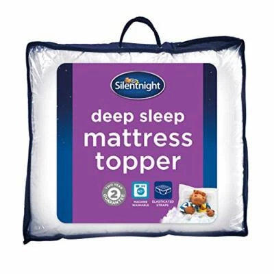 Silentnight Deep Sleep King Size Mattress Topper - Best Thick Soft Comfy Toppers