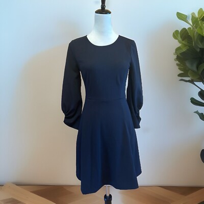 Easy Style: Brand New Lark & Ro Black A-Line Dress (Size 4)