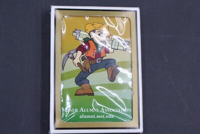 Miner Alumni association gemaco poker playing cards
