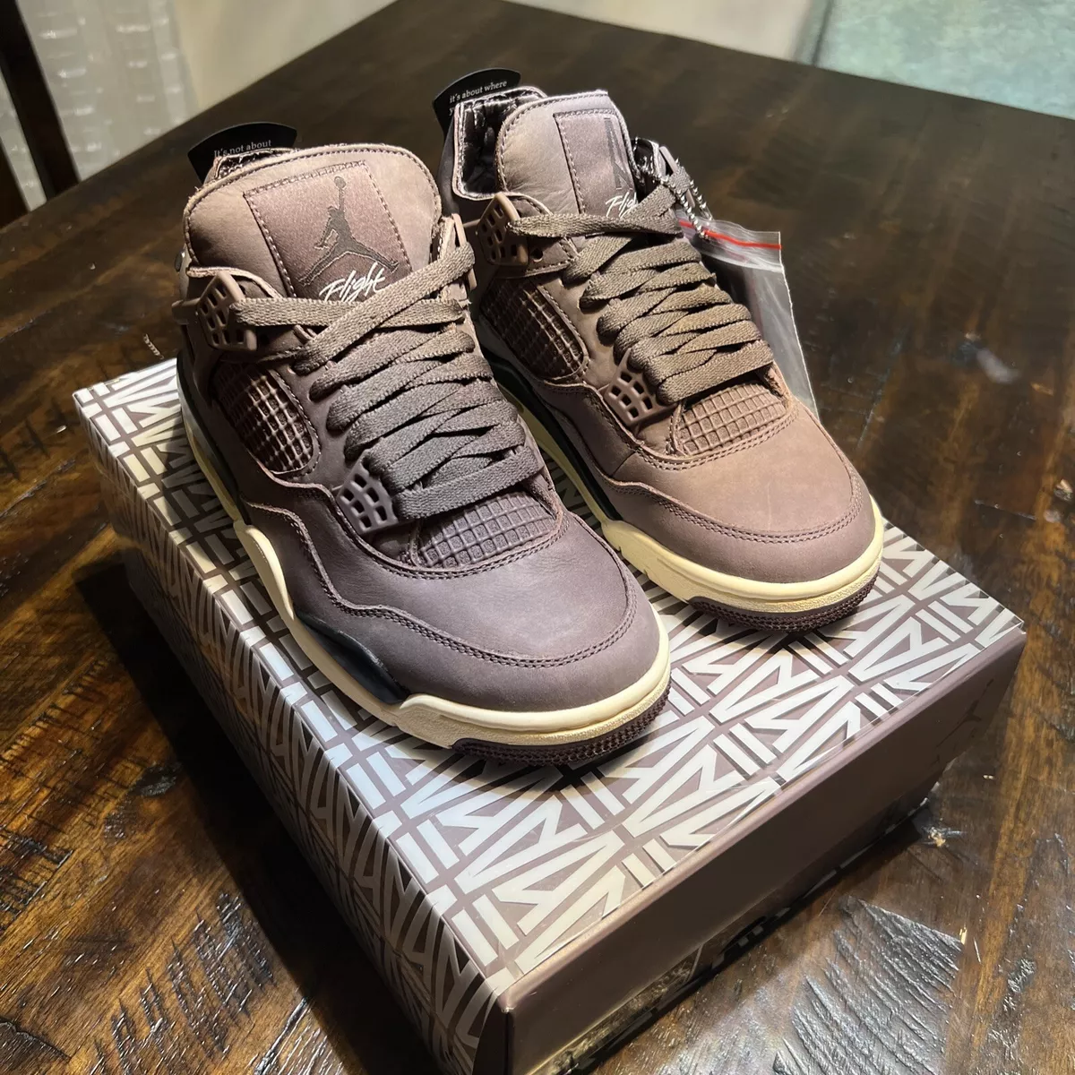 Nike Air Jordan 4 Retro X A Ma Maniere 'Violet Ore'