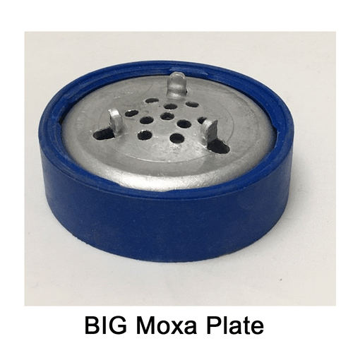 Bongrae Mugwort Wormwood Cone Big Holder Plate Warmer Device Heater Safety Cap - Picture 2 of 15