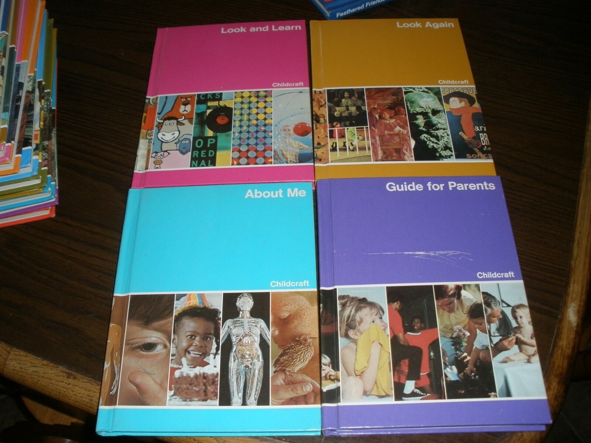 LOT OF 22 CHILDCRAFT CHILDREN'S BOOKS ANNUALS 1970'S 1980'S