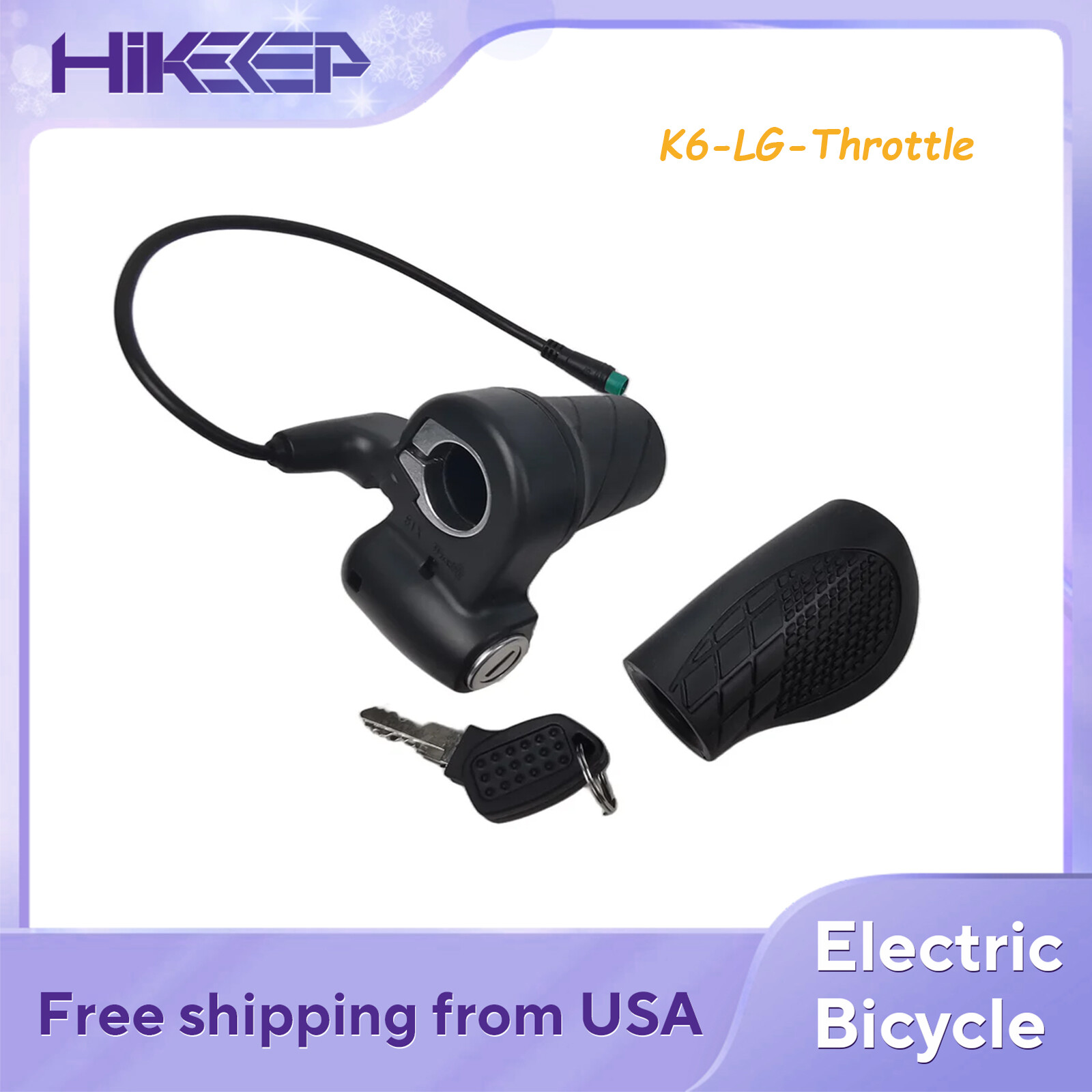 Hikeep K6 Twist Throttle for K6-L K6-G Electric Bike Right H