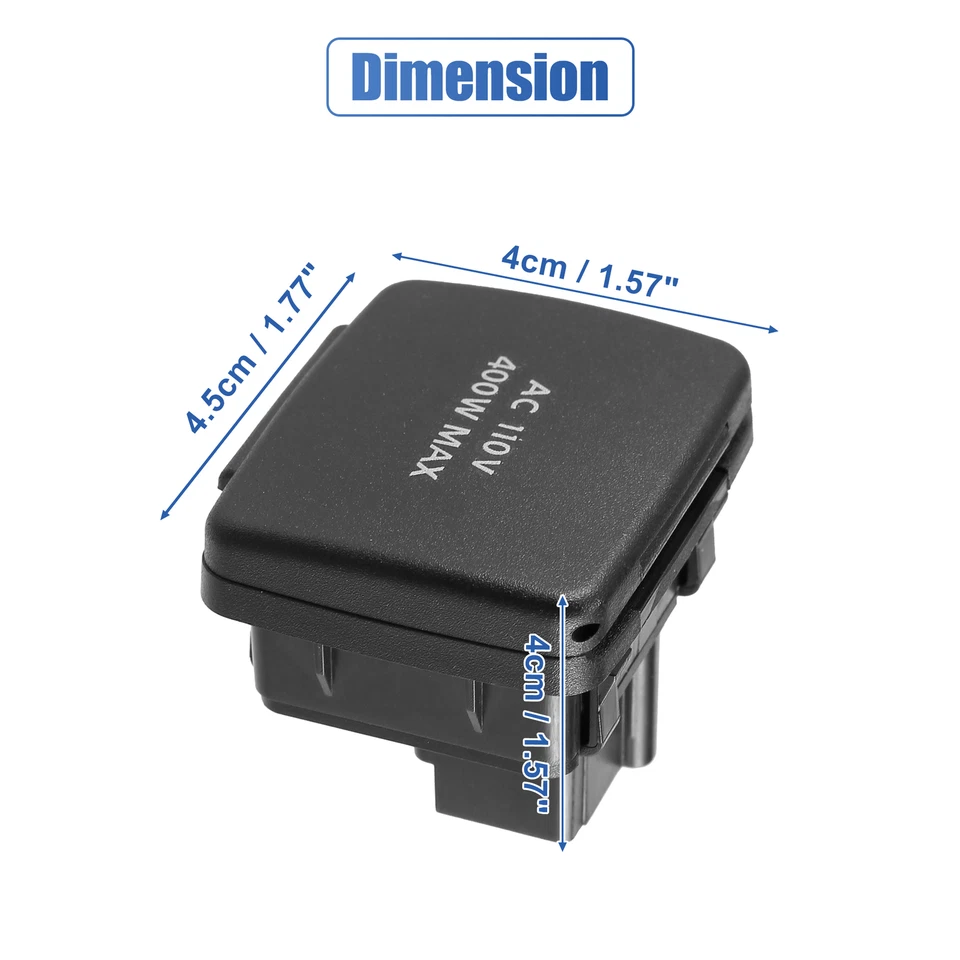 Toma de corriente trasera FL3Z-19N236-A 110V/400W para Ford F150 2015 2016 Foto 2 de 4