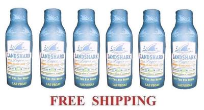 LANDSHARK LAS VEGAS 6 ZIP UP BEER BOTTLE KOOZIE COOLIE COOZIE COOLERS HUGGIE NEW