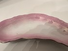 6 Anil lustre bone china Pickle/Relish Curved 7” plates 1870-1890s — photo 9