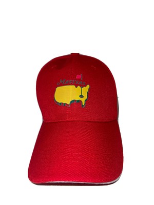 Masters Golf Tournament Adjustable Red 