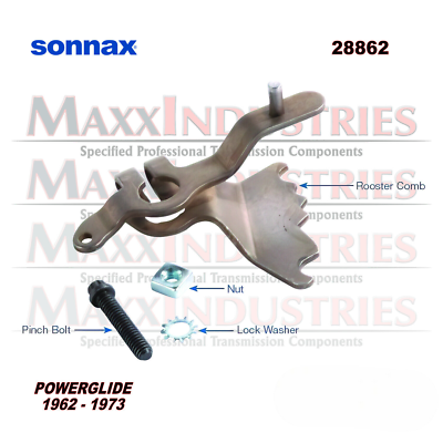 Sonnax 28862 Powerglide Rooster Comb Park & Gear Selector Lever
