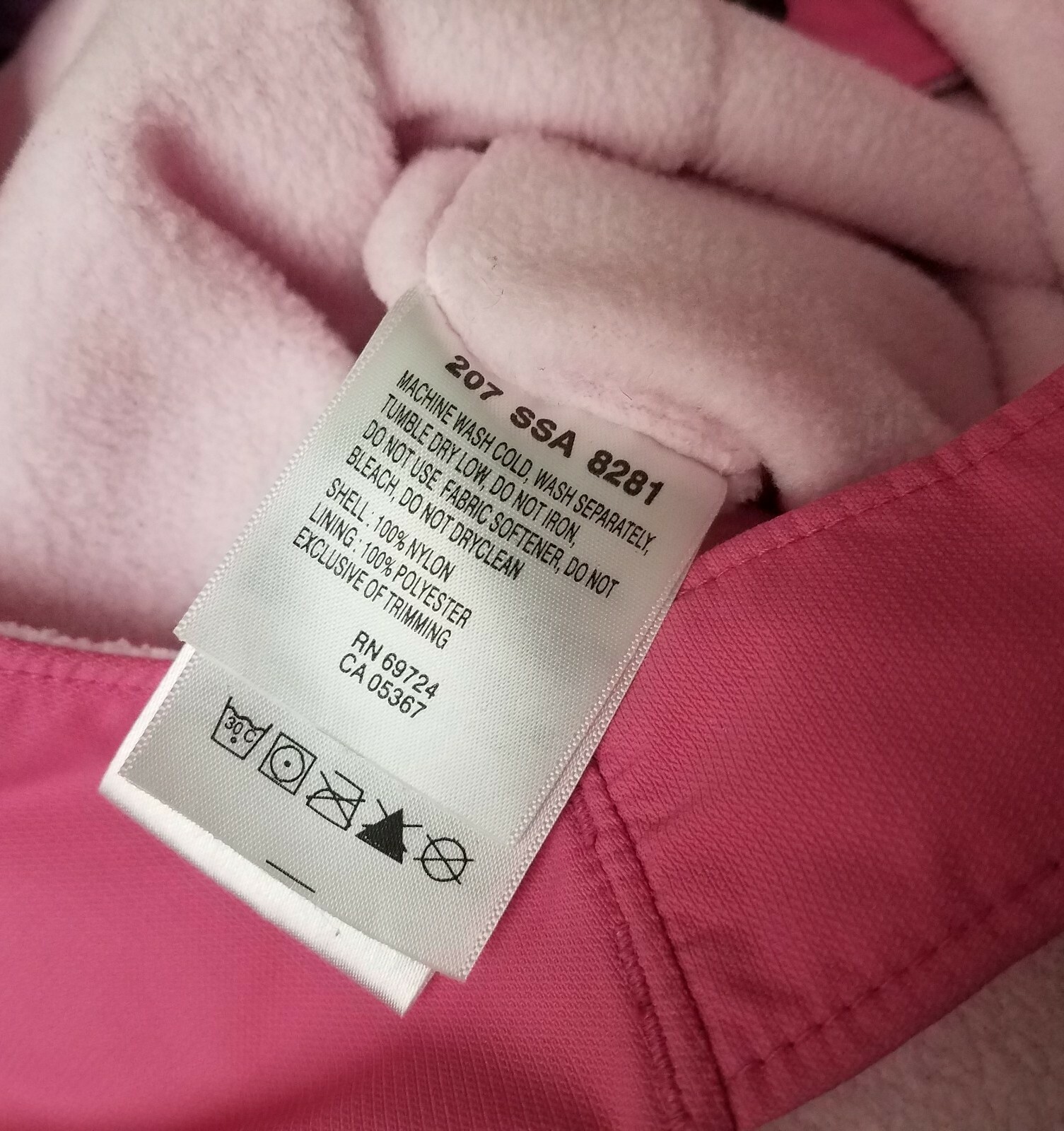 Columbia Toddler Girls Pink Ski Snow Bib Overalls Fleece Lined  Leg Zip sz 3T