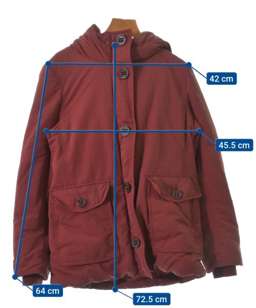 [COMPTOIR DES COTONNIERS] ダウンジャケット 38 COMPTOIR DES COTONNIERS Down Coat Reddish 36(Approx. S