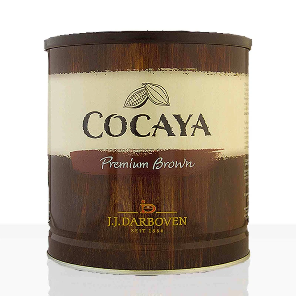 Darboven Cocaya Premium Brown Kakao Dose 1,5kg Kakaopulver 27%, Trinkschokolade