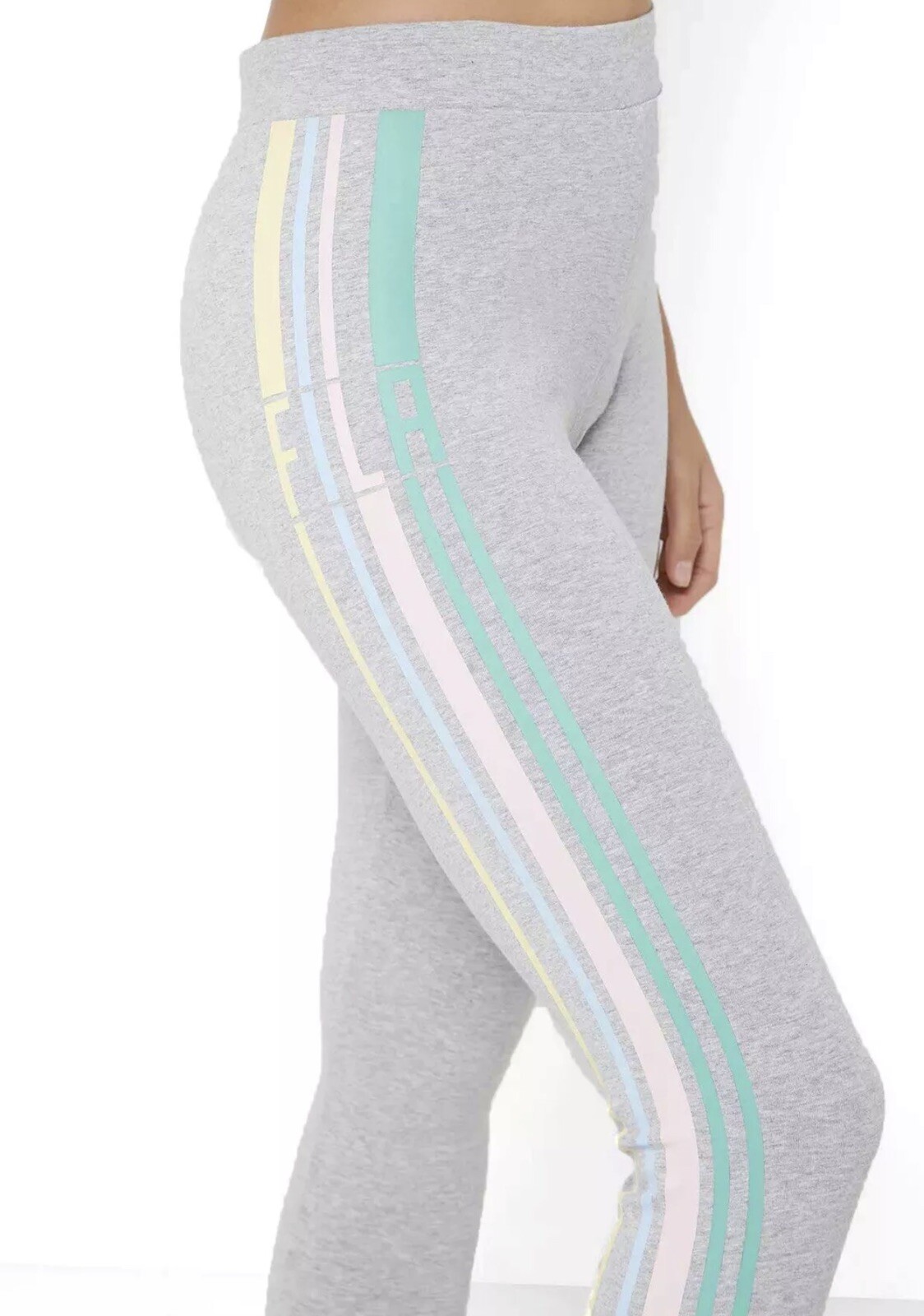 Leggings donna Fila Virginia grigio pastello taglia S