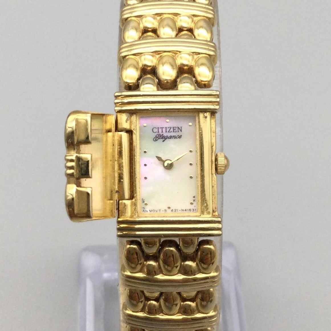 Vintage Citizen Womens Watch 14mm Hidden MOP Dial 5421-S49054 New