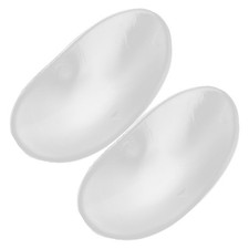 2 Pairs Adhesive Silicone Shoulderpads for Women Soft Reusable Shoulder Enhan...