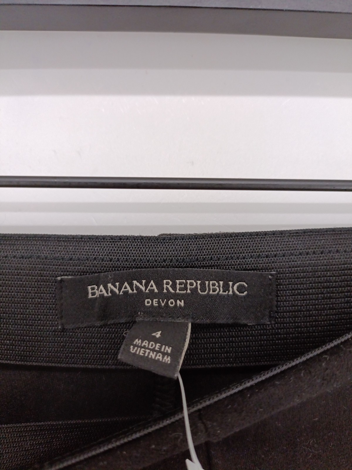 ALTRA Leggings donna Banana Republic UK 8 nero 100% altro jegging