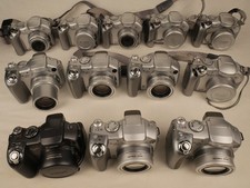 (LOT OF 12) Canon PowerShot S1, S2, S3 Cameras | AS IS | PARTS/REPAIR