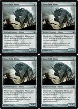 MTG 2011 RAZORFIELD RHINO - ARTIFACT CREATURE - NM MAGIC CARD x4 copies UNCOMMON