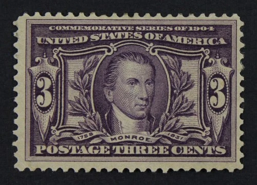 CKStamps: US Stamps Collection Scott#325 3c Mint H OG Gum Disturb