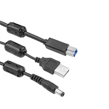 4.7-6.7mm Ferrite Cores Ring Clip-On RFI EMI Filter Cable Clip Black, 10X