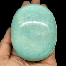 1847 Cts Natural Untreated Amazonite 84x68x38mm Huge Cabochon Rare Gemstone