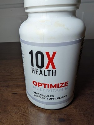 10X Health Optimize Methylated Multivitamin 90 Capsules ( Pack of 1 )