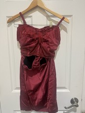 Kelle adult Medium Burgundy 3 Piece Costume