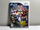 Super Smash Bros. Brawl (Nintendo Wii, 2008) Video Game Case Manual Complete