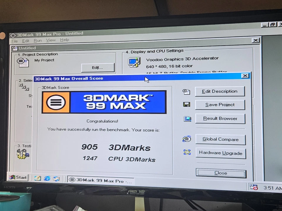 3Dfx Voodoo 1 4MB, PCI, 3Dfx Interactive, CD With Drivers, Working 100% - Image 3 of 4