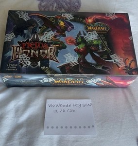 world of warcraft archives booster box TCG: Heroes of Azeroth powerful Raid Deck World of Warcraft Trading Card
