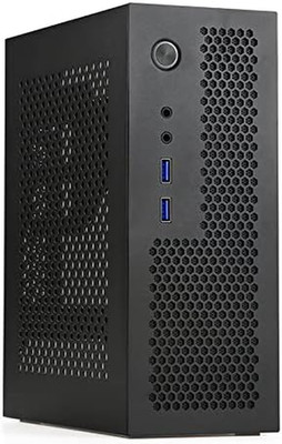 A09 Black MINI-ITX 0.8Mm SPCC Desktop Computer Case Fit in Flex PSU