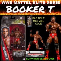 WWE Mattel Elite Survivor Series 2026 Booker T Wrestling Figur Basic Wargames WC