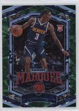 2021-22 Panini Chronicles Marquee Green Ice Bones Hyland #339 fm0