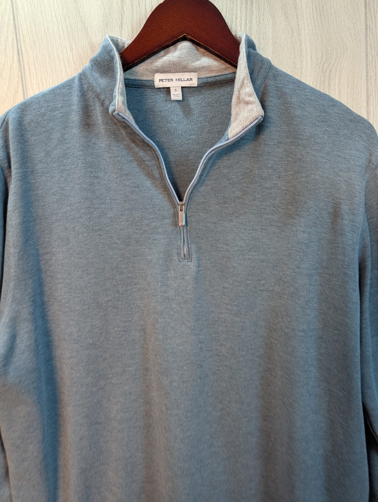 Peter Millar Pullover Men Large Crown Comfort 1/4… - image 2
