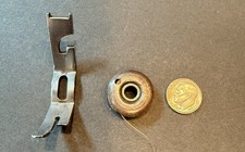 Antique Wheeler & Wilson D9 Presser Foot & Original Bobbin - Fits Singer 9W