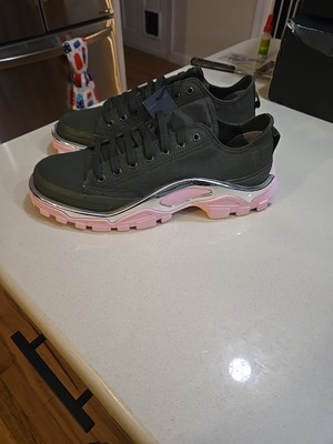 Size 9 - adidas Raf Simons x Detroit Runner Olive
