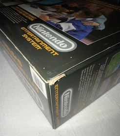 NES 1988 Nintendo Action Set in the Original Box W/h Wiring,Game,Zapper & Papers