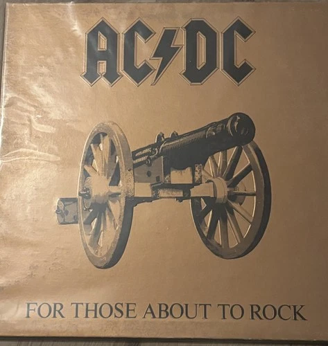 AC/DC For Those About To Rock [Robert Ludwig] First Pressing masterdisk Vinyl