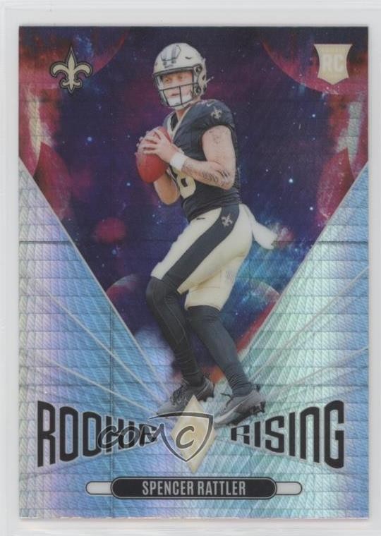2024 Panini Phoenix Rookie Rising Hyper Spencer Rattler #RR-SRR RC 08ok
