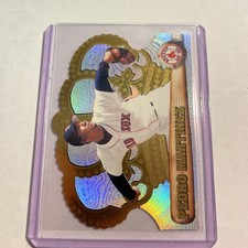 1999 Pacific Crown ROYALE #24 Pedro Martinez Red Sox HOF RARE DIE CUT GOLD FOIL