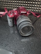 Nikon D5300 Red Color - 24.2MP Digital SLR Camera w/ 18-55mm  More Accessories