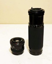 Soligor 28mm f/2.8 Wide-Auto  Soligor 95-310mm f/5.6 Zoom Macro Lenses Canon FD