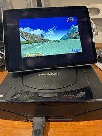 SEGA Saturn Fenrir Lot with Controllers, Games, Memory Card, Pseudo Saturn Kai