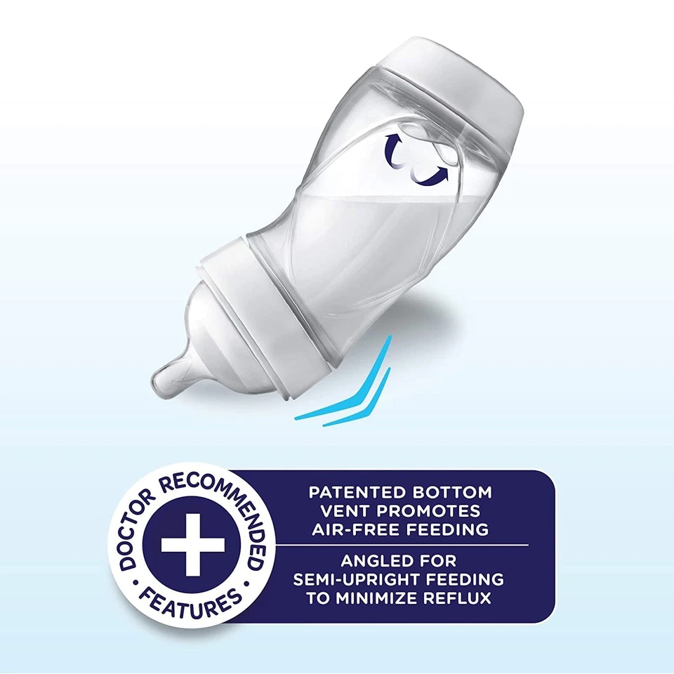 Детская бутылочка против колик Playtex Baby Ventaire без бисфенола А 9 унций *2 штуки новая дамская коробка - Изображение 3 из 4