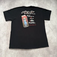 Vintage Rip It Energy Fuel Shirt Mens L Drink F Bomb Promo Graphic Tee