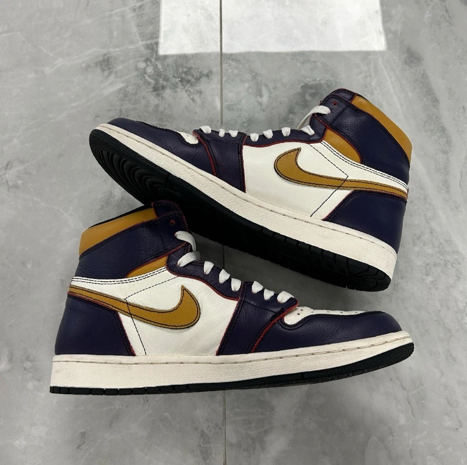 Jordan 1 Retro Alto OG Defiant SB LA a Chicago (USADO SIN CAJA) Talla-9.5M Foto 2 de 4