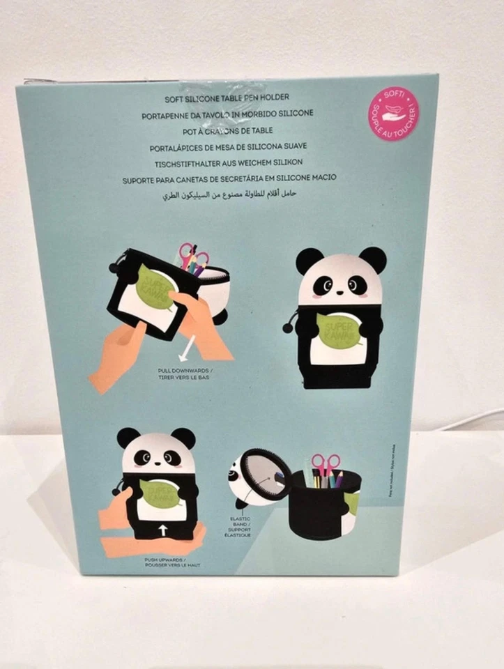 🐼 Legami Astuccio Super Kawaii Panda - Pencil Case - Immagine 3 di 4