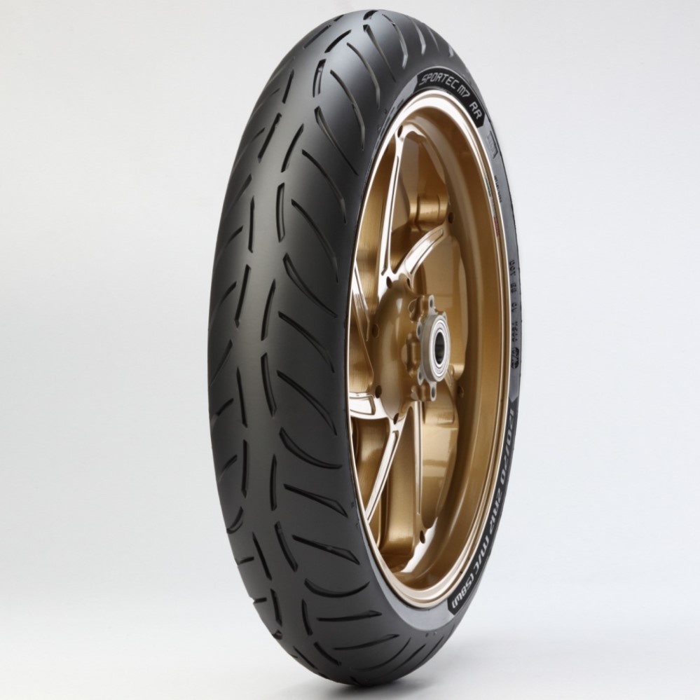 Motorcycle Sports Tyre Metzeler Sportec M7RR 120/70 ZR17 58W TL Front Yamaha