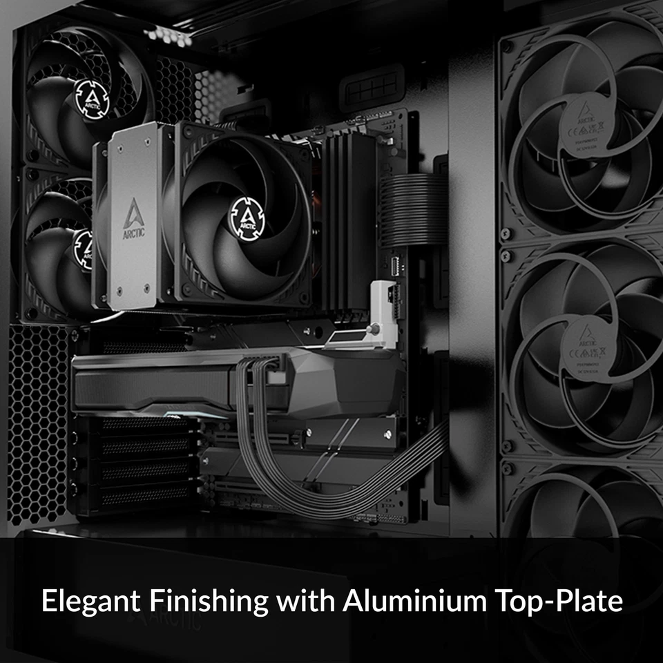 ARCTIC Freezer 36 BLACK Single Tower PC CPU Cooler 200-1800 RPM Intel AMD - Image 2 of 4